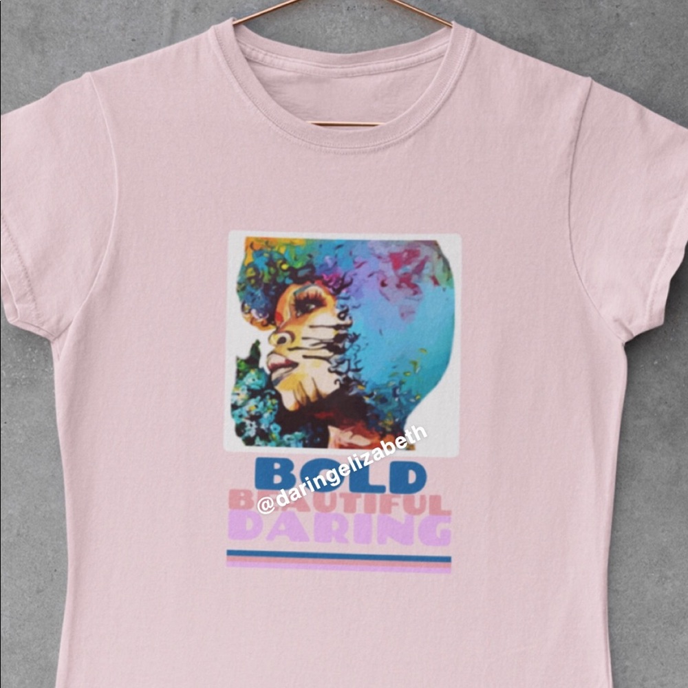 Beautiful Daring graphic tee